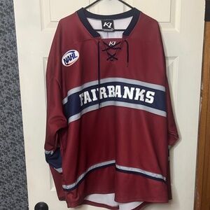 Fairbanks Alaska Ice Dogs NAHL Hockey Jersey 3XL
